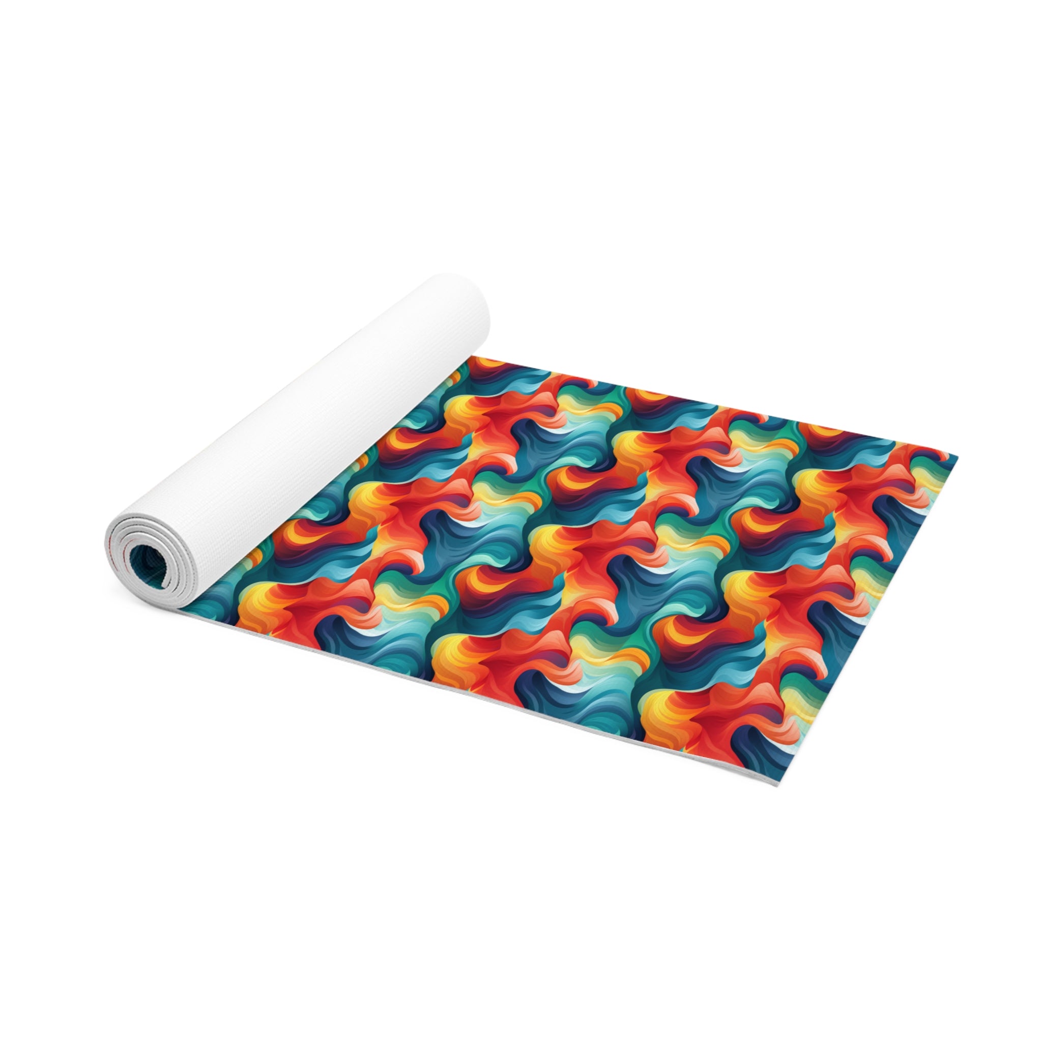 Rainbow cheap yoga mat